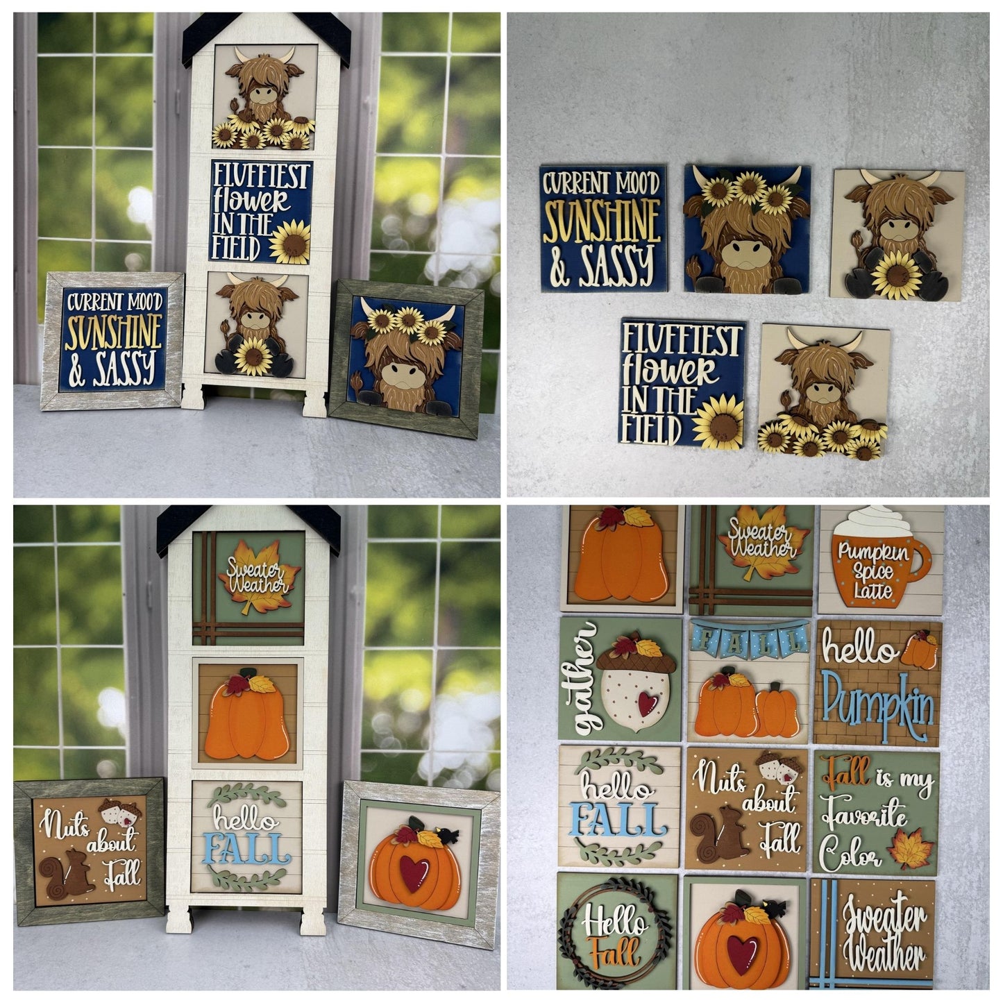 Interchangeable Home Decor Tile Ladder Workshop