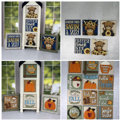 Interchangeable Home Decor Tile Ladder Workshop